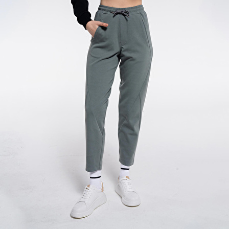 Lucky Haki Kadın Scuba Unisex Pantolon Jogger | XXS