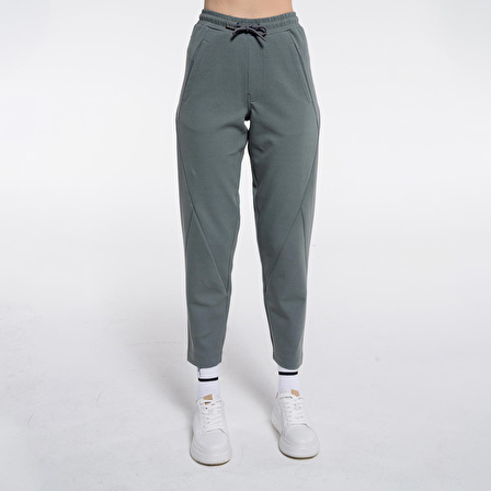 Lucky Haki Kadın Scuba Unisex Pantolon Jogger | XXS