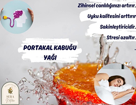 Portakal Kabuğu Uçucu Yağı 10 ml. %100 Saf