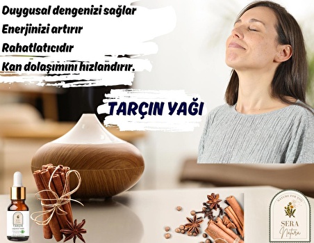 Tarçın Uçucu Yağı 5 ml. %100 Saf