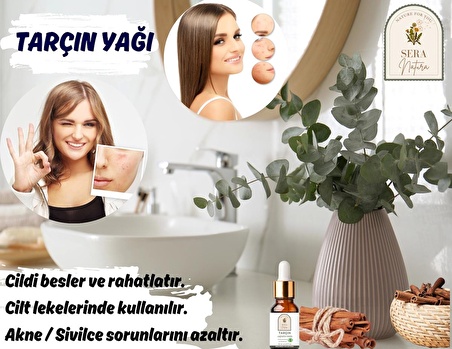 Tarçın Uçucu Yağı 5 ml. %100 Saf