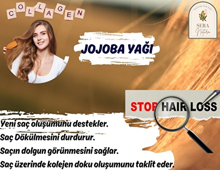 Jojoba Yağı 10 ml. %100 Saf