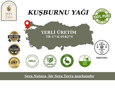 Kuşburnu Yağı 20 ml. %100 Saf