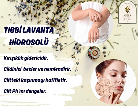 Tıbbi Lavanta Hidrosolü 100 ml. %100 Saf