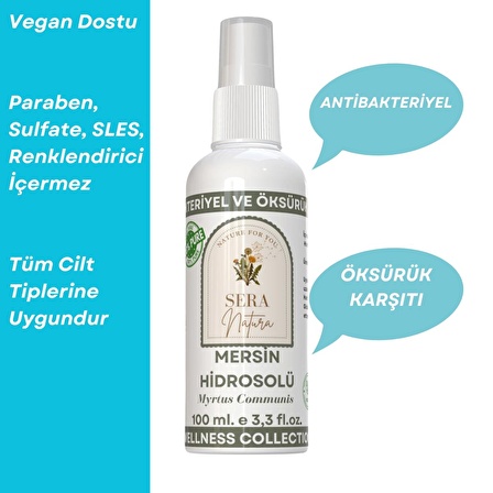 Mersin Hidrosolü 100 ml. %100 Saf