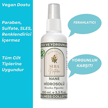 Nane Hidrosolü 100 ml. %100 Saf