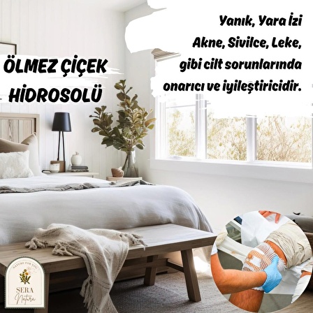 Ölmez Çiçek Hidrosolü 50 ml. %100 Saf