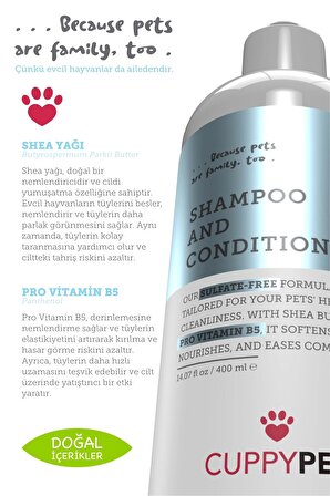 Evcil Hayvanlar İçin Şampuan & Krem