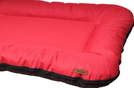 Chester Outdoor (M) Yıkanabilir Yatak 70*50cm Kırmızı