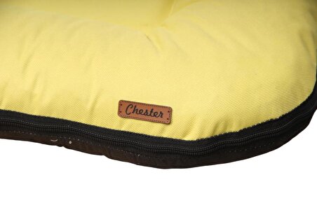 Chester Outdoor (M) Yıkanabilir Yatak 60*40cm Sarı