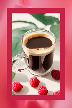 Raspberry Coffee Ahududu Aromalı Kahve Filtre Kahve 200 Gr