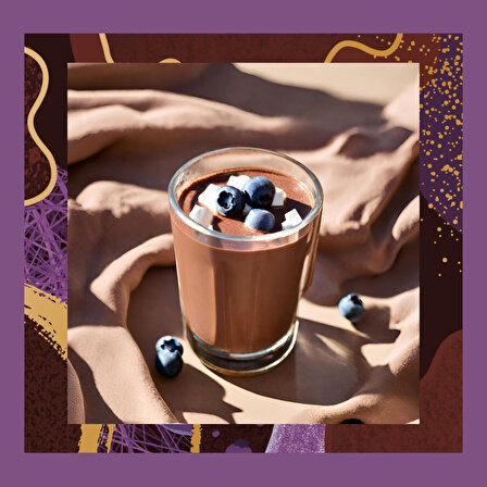Mim and More Yaban Mersinli Sıcak Çikolata Blueberry Hot Chocolate 200 Gr