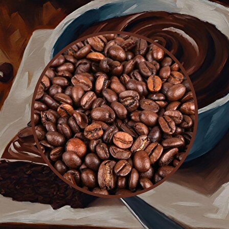 Decaf Chocolate Coffee Çikolata Aromalı Kafeinsiz Çekirdek Kahve 200 Gr