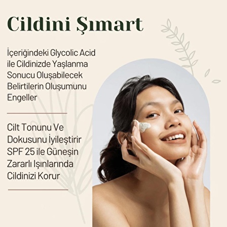 MİGRACE Face Cream Cilt Ton Eşitleyici Yüz Kremi 25 SPF