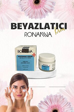 Ronanna Cilt ve Yüz Beyazlatıcı Besleyici Yenileyici ve Onarıcı Bakım Kremi -50 ml