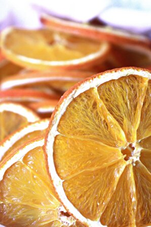 ADRY Portakal Kurusu 25 gr %100 Doğal-sağlıklı Atıştırmalık-dilimlenmiş Kuru Meyve