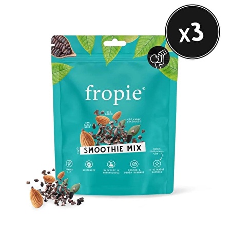 Karışık Kuruyemiş - Smoothie Mix 75 gr x 3 Adet