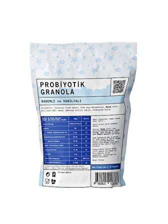 Probiyotik Granola - Badem & Vanilya 200 gr x 3 Adet