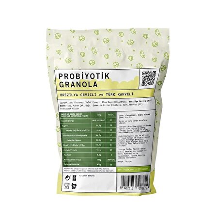 Probiyotik Granola - Brezilya Cevizi & Kahve 200 gr x 3 Adet