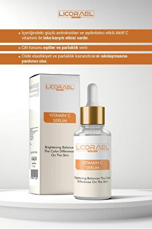Licorael Dubai Vitamin C Serum Hyaluronic Acid