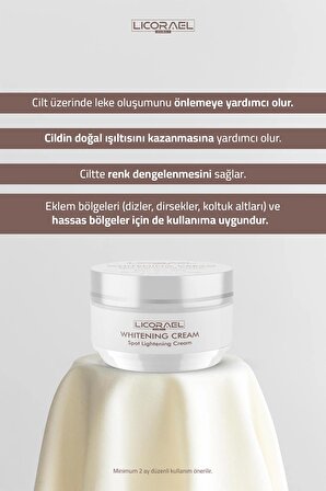 Licorael Dubai Whıtenıng Cream Leke Karşıtı Beyazlatıcı Krem 50ml
