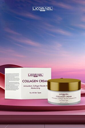 Licorael Dubai Collagen Cream Kırışıklık Karşıtı Günlük Bakım Kremi 50ml