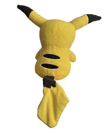 Pikachu Figür Peluş Oyuncak Büyük Boy Uyku & Oyun Arkadaşı Pikachu Ithal Kumaş Pokemon Go 40 Cm