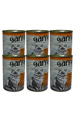 Garfy Tavuk Etli Yetişkin Kedi Konserve 400 gr x 6 adet