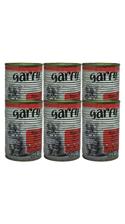 Garfy Kuzu Etli Yavru Kedi Konserve 400 gr x 6 adet