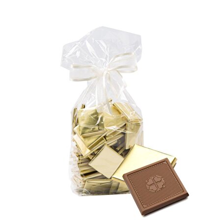 Melodi Yaldız Sargılı Madlen Sütlü Çikolata Altın 250 gr