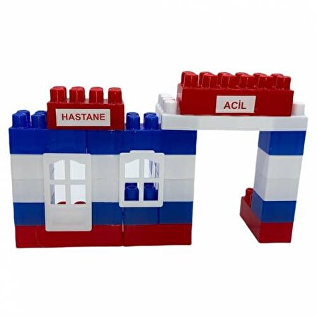 Lego 40 Parça Hastane Yapı Blokları Seti Ant Blocks - Hospital