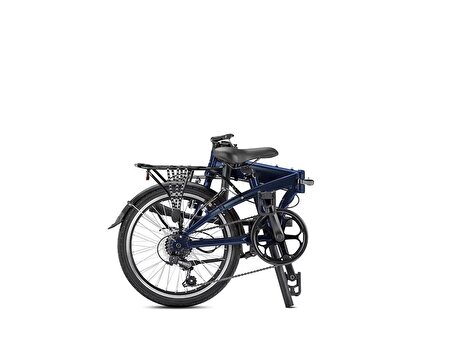 Tern Lınk A7 20 Jant 7 Vites V-Fren Katlanır Bisiklet Koyu Mavi-Mavi