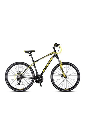 Kron Tx 100 Hd Hidrolik Disk Fren 28 Jant Şehir Bisikleti Siyah Sarı Haki