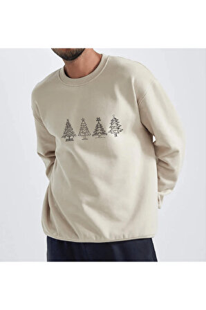 Unisex Oversize HO HO ON Sweatshirt