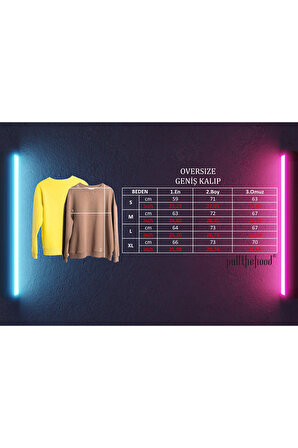 Unisex Oversize No7 Sweatshirt