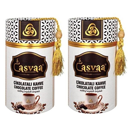 Casvaa Coffee 250 gr 2'li Çikolatalı Türk Kahvesi