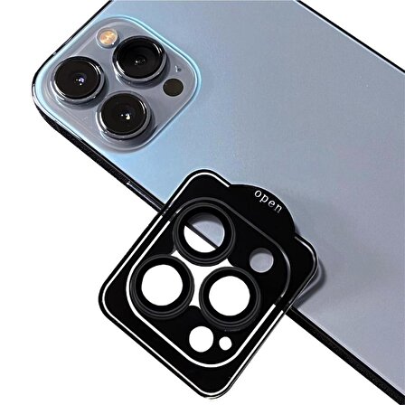 Apple iPhone 14 Pro Max CL-11 Safir Kamera Lens Koruyucu ( Apple Uyumludur.)