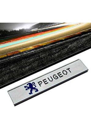 Peugeot Sticker Metal Arma 2'li (6 X 1 Cm)
