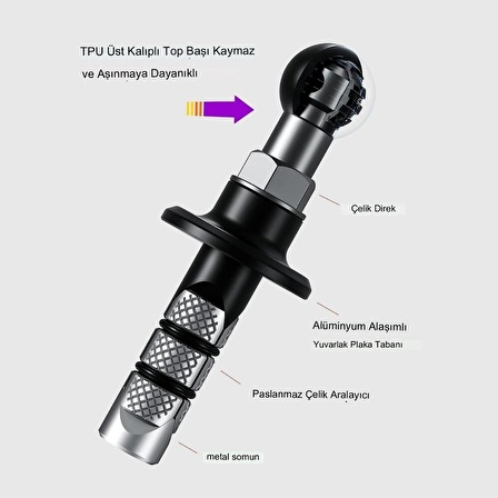 Nukrotech 17mm Toplu Çatal Bağlantı Adaptörü