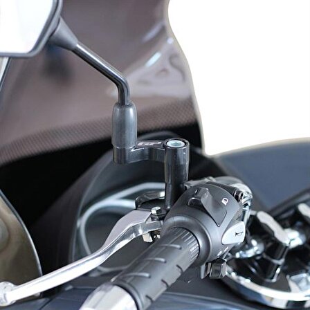 GP Kompozit Honda PCX 125 / 150 2014-2023 Uyumlu Ayna Genişletme Siyah