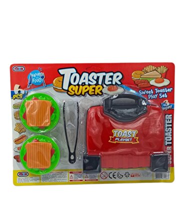 Gerçekçi Oyuncak Tost Makinesi ile Lezzetli Tostlar Kızartın