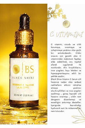 Black Shine BS %20 C Vitamini Aydınlatıcı Serum 30 Ml KRM0028