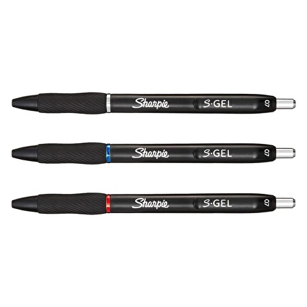 Sharpie S-Gel Jel Mürekkepli Kalem 0.7 3 lü Set