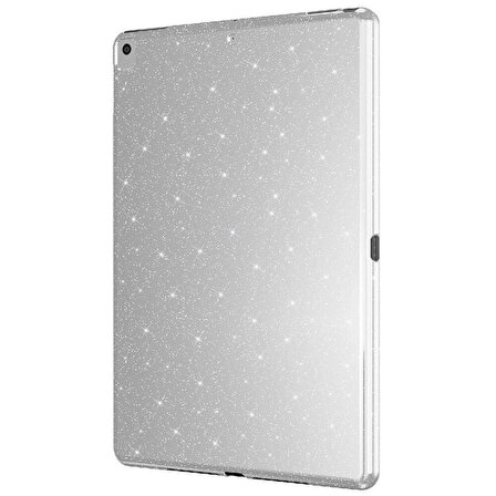 iPad 10.2 2021 (9.Nesil) Tablet Koton Işıltılı Parlak Görünümlü Kılıf