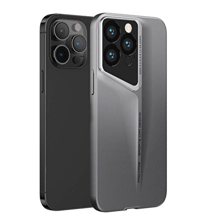 Apple iPhone 15 Pro Max Kılıf Ultra İnce Kamera Korumalı Sert Rubber Zore Procase Kapak