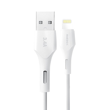 Raedox Usb To Lightning 18W 3.4A Hızlı Kablo