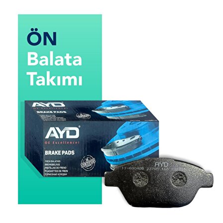 AYD Fiat Doblo Ön Fren Takım Balatası (2001-2010)