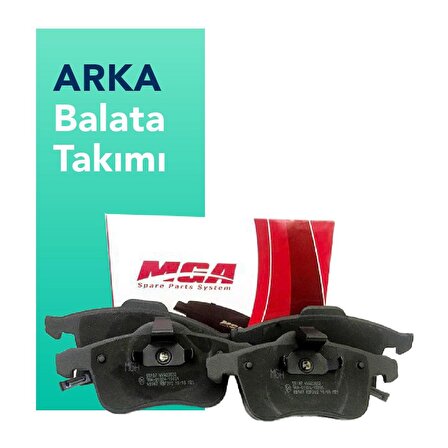 MGA Toyota Auris Arka Fren Takım Balatası (2013-2018)
