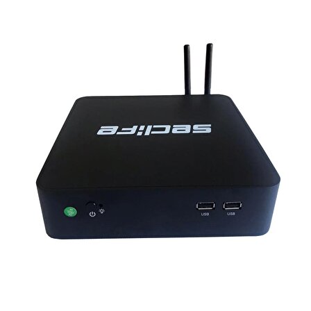 Seclife MP-112 I3-2100 8GB 256GB SSD Dos Siyah Mini Bilgisayar