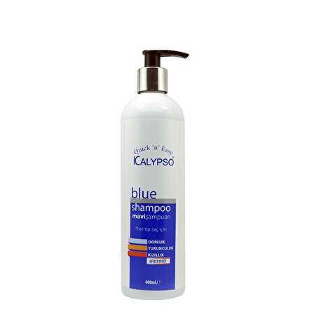 Icalypso Tüm Saçlar İçin Besleyici Mavi Şampuan 400 ml